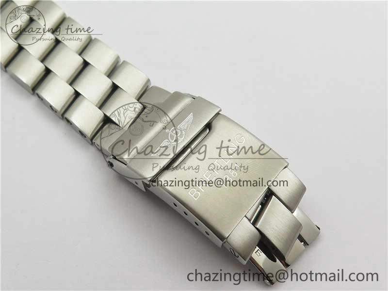 Seawolf 45mm SS B50 1:1 Best Edition SuperLumed Yellow Dial Numeral Markers on SS Bracelet A2824(Super Thick Crystal)