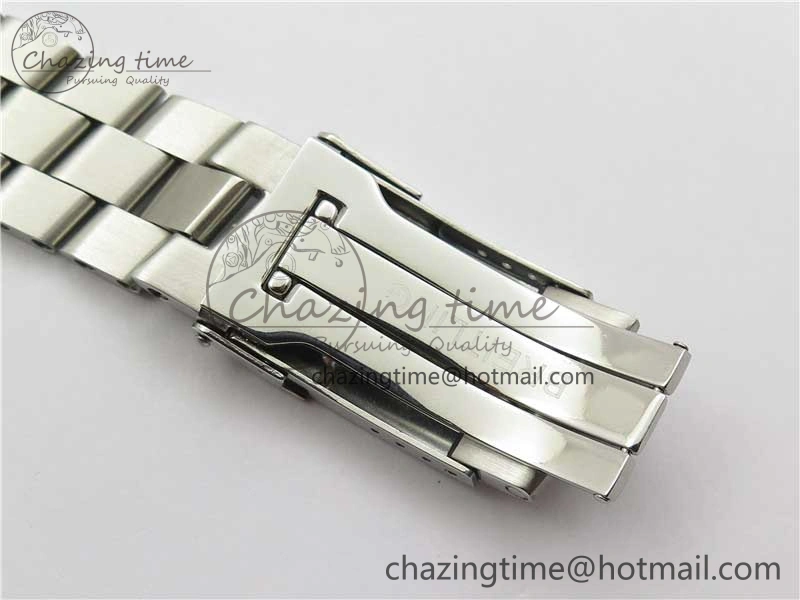 Seawolf 45mm SS B50 1:1 Best Edition SuperLumed Yellow Dial Numeral Markers on SS Bracelet A2824(Super Thick Crystal)