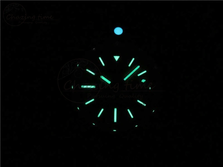Seawolf 45mm SS B50 1:1 BestEdition SuperLumed Yellow Dial Black Sticks Markers on Black Nylon Strap A2824(SuperThick Crystal)