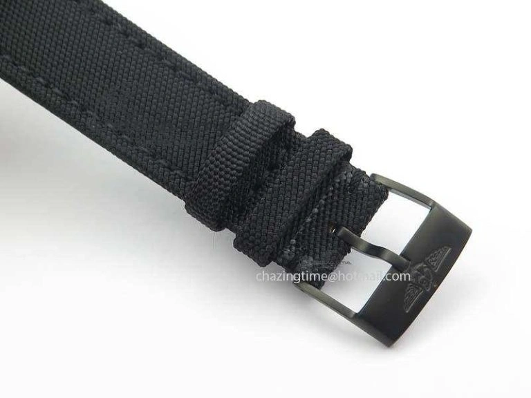 Seawolf DLC Best Edition Superlumed Black Dial On Nylon Strap A2836 (Super Thick Crystal)