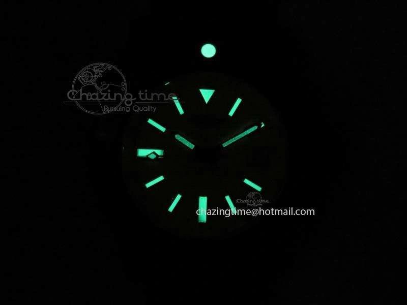 Seawolf DLC Best Edition Superlumed Yellow Dial On Leather Strap A2836 (Super Thick Crystal)