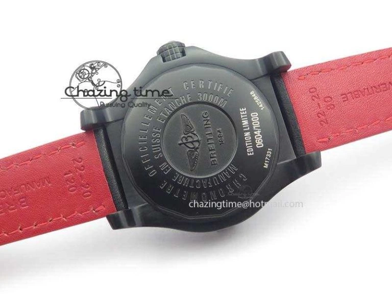 Seawolf DLC Best Edition Superlumed Yellow Dial On Leather Strap A2836 (Super Thick Crystal)