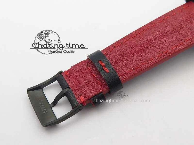 Seawolf DLC Best Edition Superlumed Yellow Dial On Leather Strap A2836 (Super Thick Crystal)