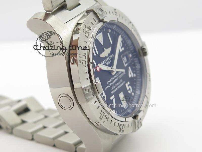 Seawolf H-Maker Best Edition Black Dial On SS Bracelet A2836
