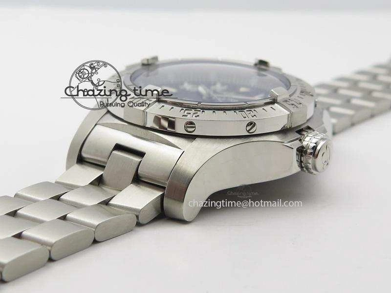 Seawolf H-Maker Best Edition Black Dial On SS Bracelet A2836