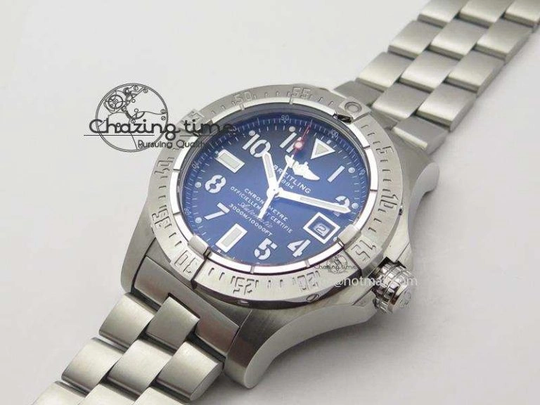 Seawolf H-Maker Best Edition Black Dial On SS Bracelet A2836