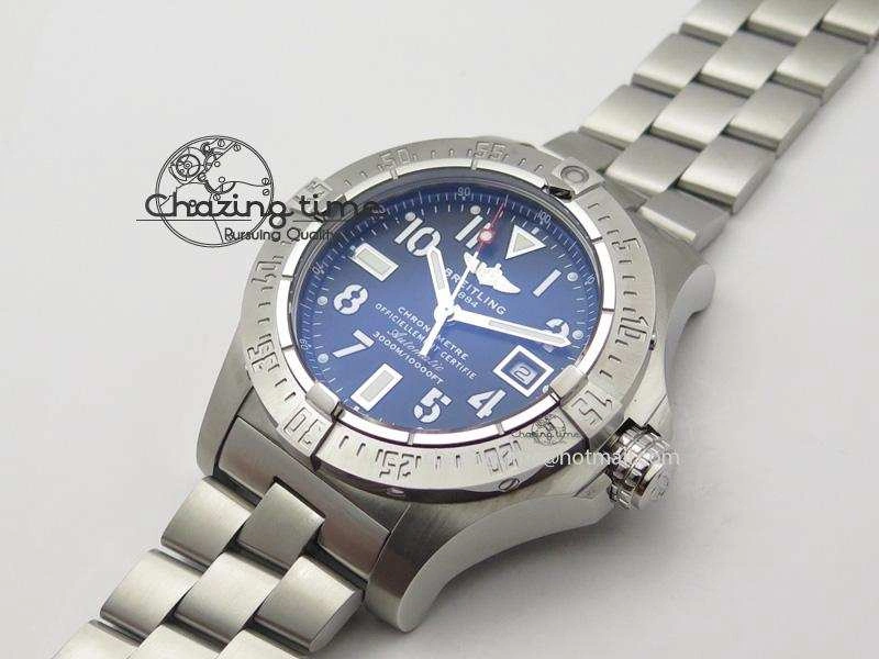 Seawolf H-Maker Best Edition Black Dial On SS Bracelet A2836