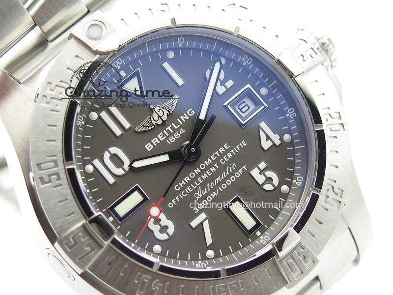 Seawolf H-Maker Best Edition Grey Dial On SS Bracelet A2836