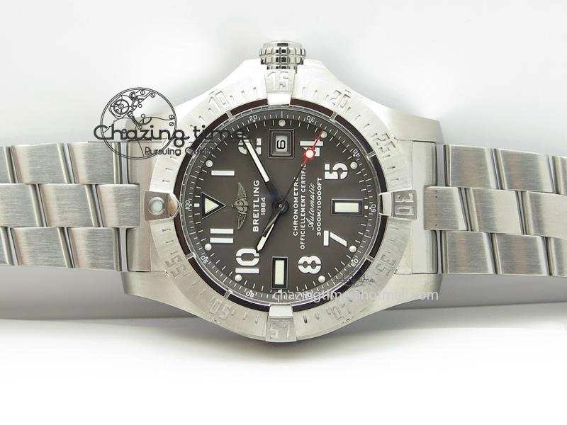Seawolf H-Maker Best Edition Grey Dial On SS Bracelet A2836