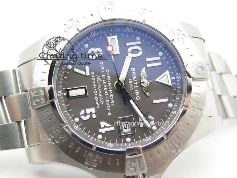Seawolf H-Maker Best Edition Grey Dial On SS Bracelet A2836