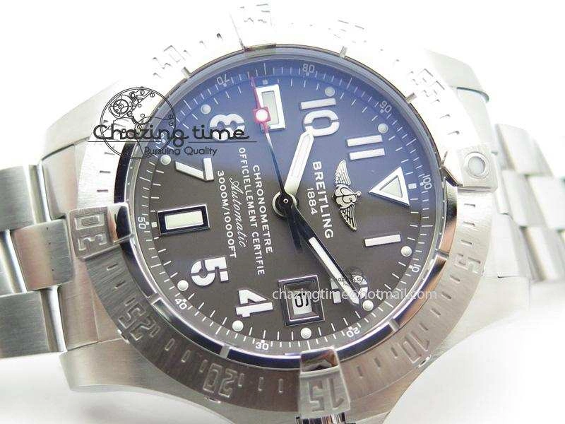Seawolf H-Maker Best Edition Grey Dial On SS Bracelet A2836