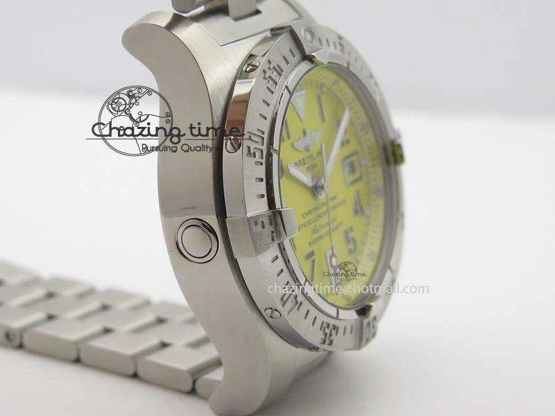 Seawolf H-Maker Best Edition Yellow Dial On SS Bracelet A2836