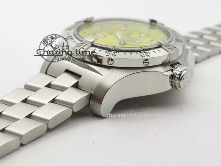 Seawolf H-Maker Best Edition Yellow Dial On SS Bracelet A2836