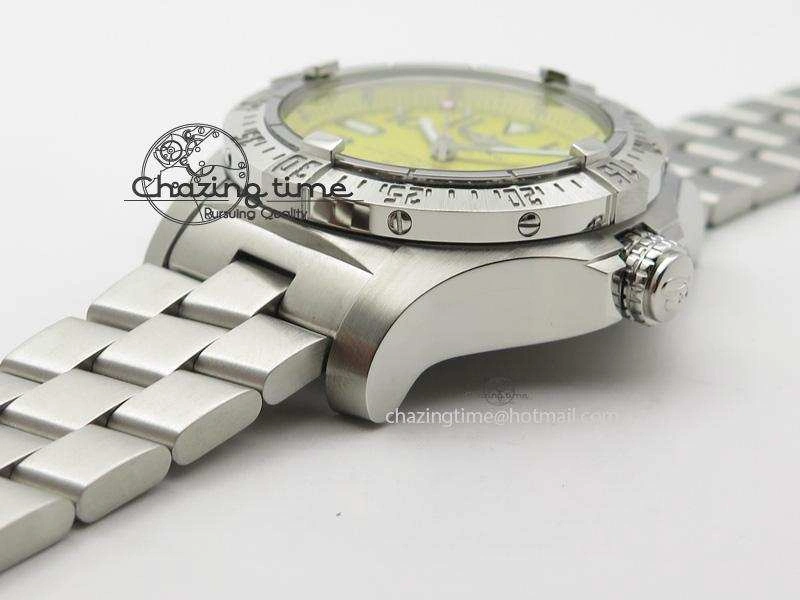 Seawolf H-Maker Best Edition Yellow Dial On SS Bracelet A2836