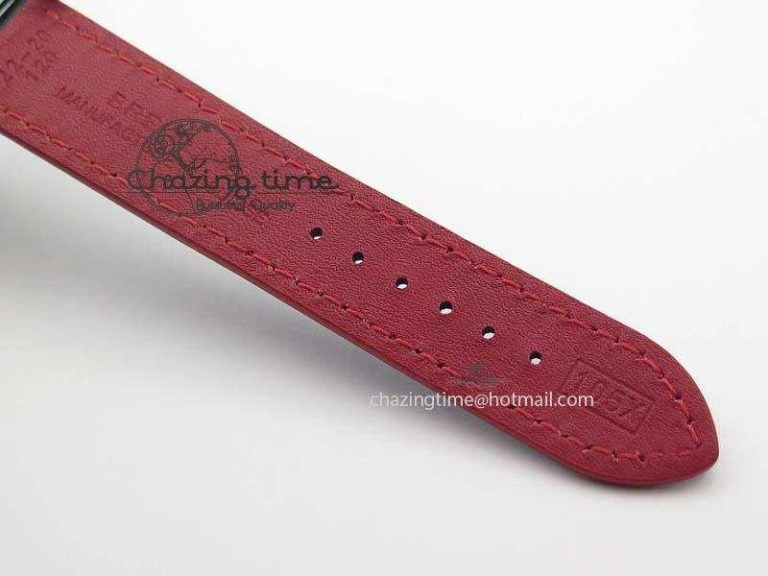 Seawolf SS 1:1 Best Edition Superlumed Black Numeral Dial On Leather Strap A2824