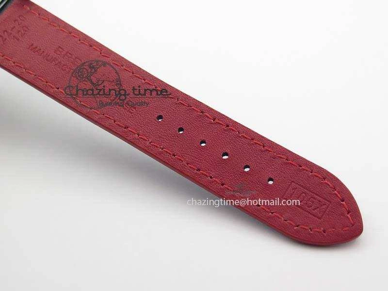 Seawolf SS 1:1 Best Edition Superlumed Black Numeral Dial On Leather Strap A2824