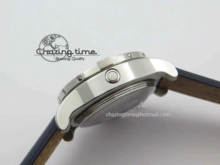 Seawolf SS 1:1 Best Edition Superlumed Black Sticks Dial On Leather Strap A2824