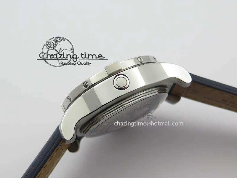 Seawolf SS 1:1 Best Edition Superlumed Black Sticks Dial On Leather Strap A2824