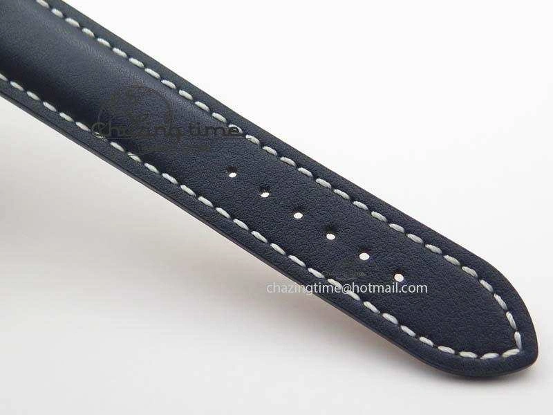 Seawolf SS 1:1 Best Edition Superlumed Black Sticks Dial On Leather Strap A2824