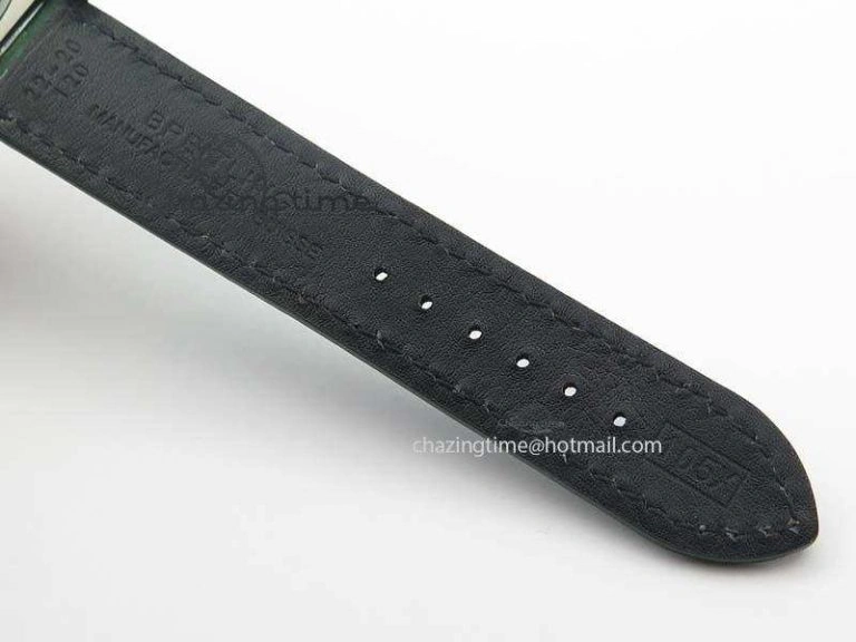 Seawolf SS 1:1 Best Edition Superlumed Yellow Numeral Dial On Leather Strap A2824