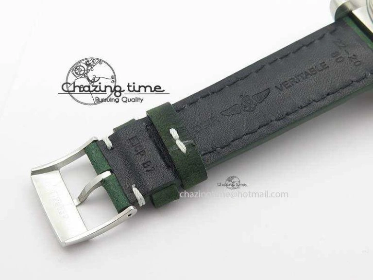 Seawolf SS 1:1 Best Edition Superlumed Yellow Numeral Dial On Leather Strap A2824
