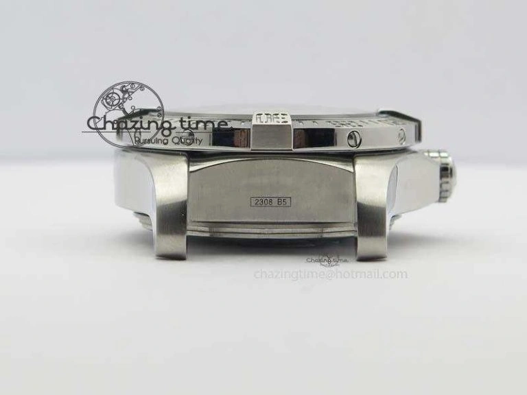 Seawolf SS 1:1 Best Edition Superlumed Yellow Numeral Dial On Leather Strap A2824