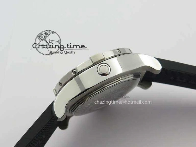 Seawolf SS 1:1 Best Edition Superlumed Yellow Sticks Dial On Rubber Strap A2824