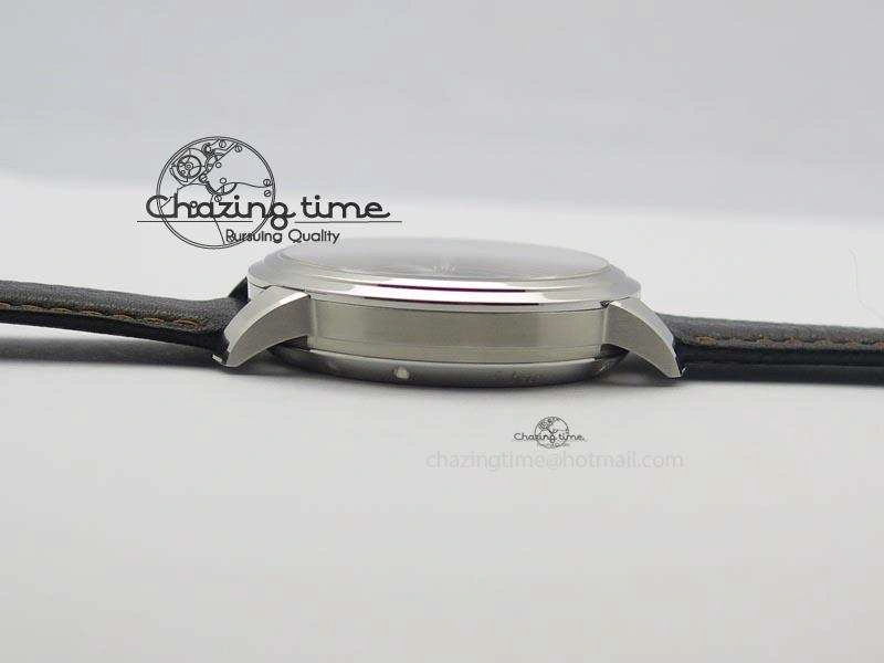 Senator Excellence SS Black Numeral Dial On Black Leather Strap A2824