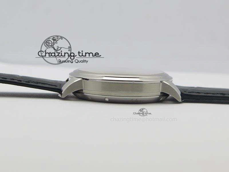 Senator Excellence SS Cream Dial On Black Leather Strap A2824