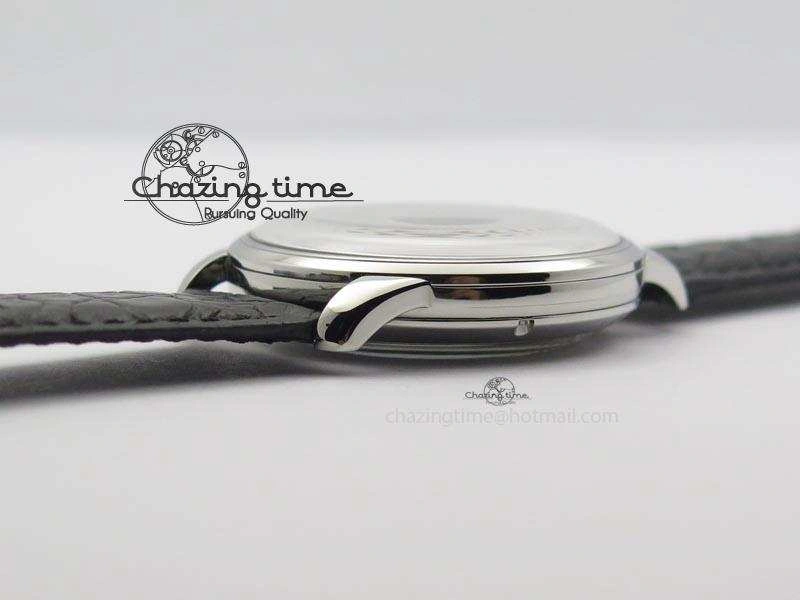 Senator Sixties SS Black Dial On Black Leather Strap A3959