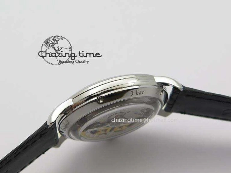 Senator Sixties SS Black Dial On Black Leather Strap A3959