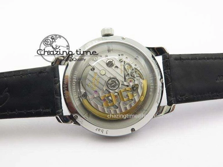 Senator Sixties SS Black Dial On Black Leather Strap A3959