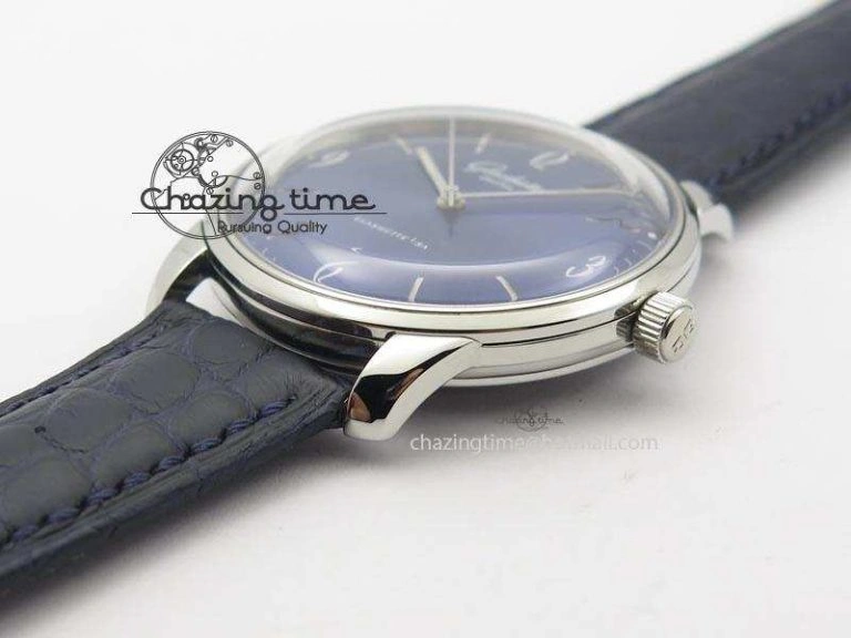 Senator Sixties SS Blue Dial On Black Leather Strap A3959