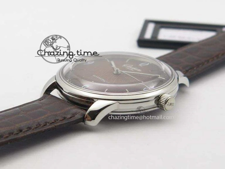 Senator Sixties SS Brown Dial On Brown Leather Strap A3959