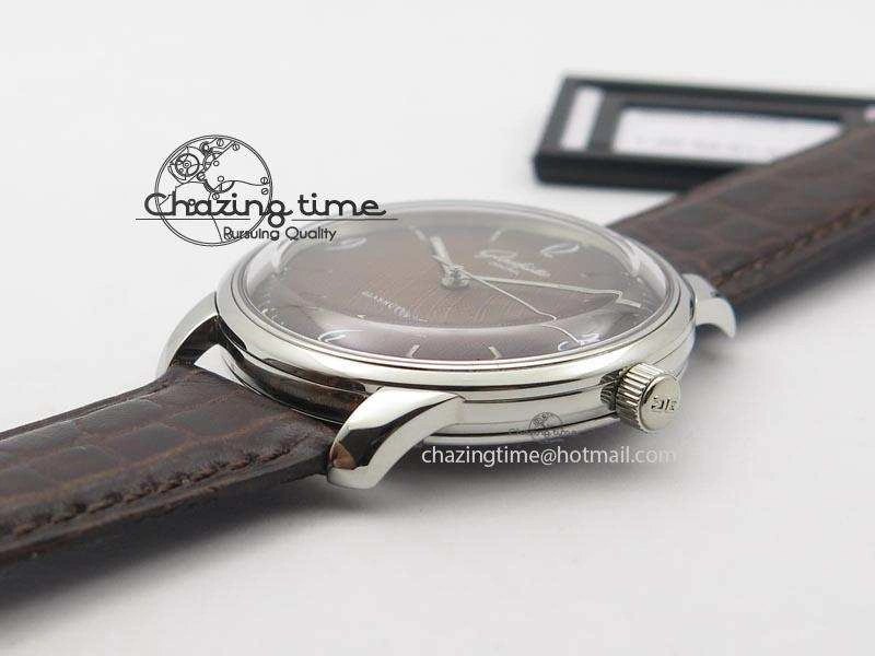 Senator Sixties SS Brown Dial On Brown Leather Strap A3959