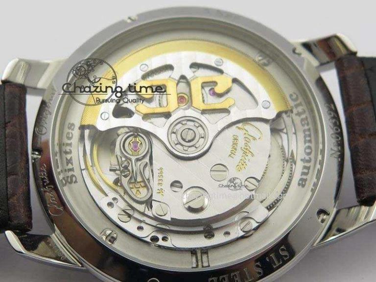 Senator Sixties SS Brown Dial On Brown Leather Strap A3959