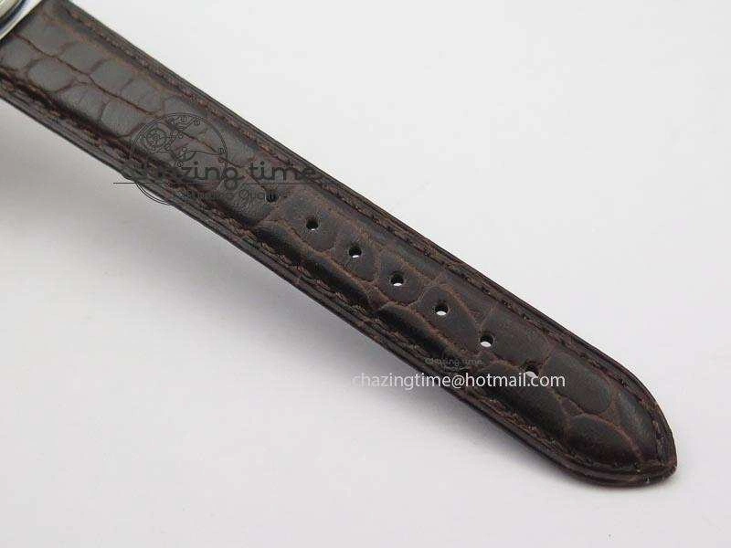 Senator Sixties SS Brown Dial On Brown Leather Strap A3959