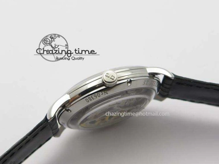 Senator Sixties SS Gold Dial On Black Leather Strap A3959
