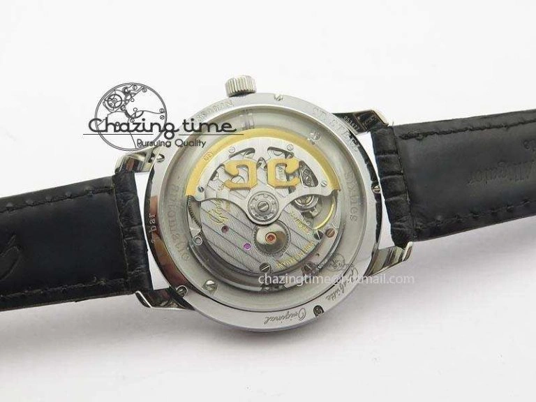 Senator Sixties SS Gold Dial On Black Leather Strap A3959