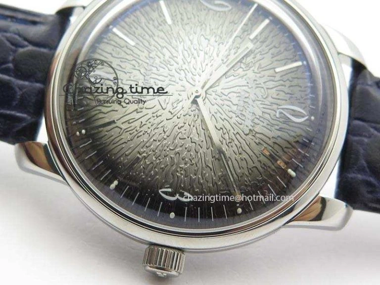 Senator Sixties SS Gray Dial On Blue Leather Strap A3959