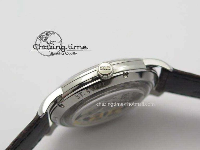 Senator Sixties SS Red Dial On Brown Leather Strap A3959