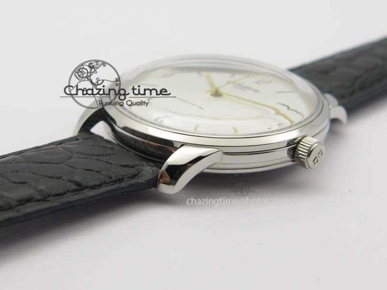 Senator Sixties SS White Dial On Black Leather Strap A3959