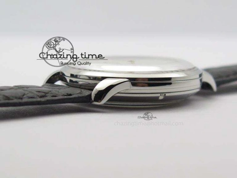 Senator Sixties SS White Dial On Black Leather Strap A3959