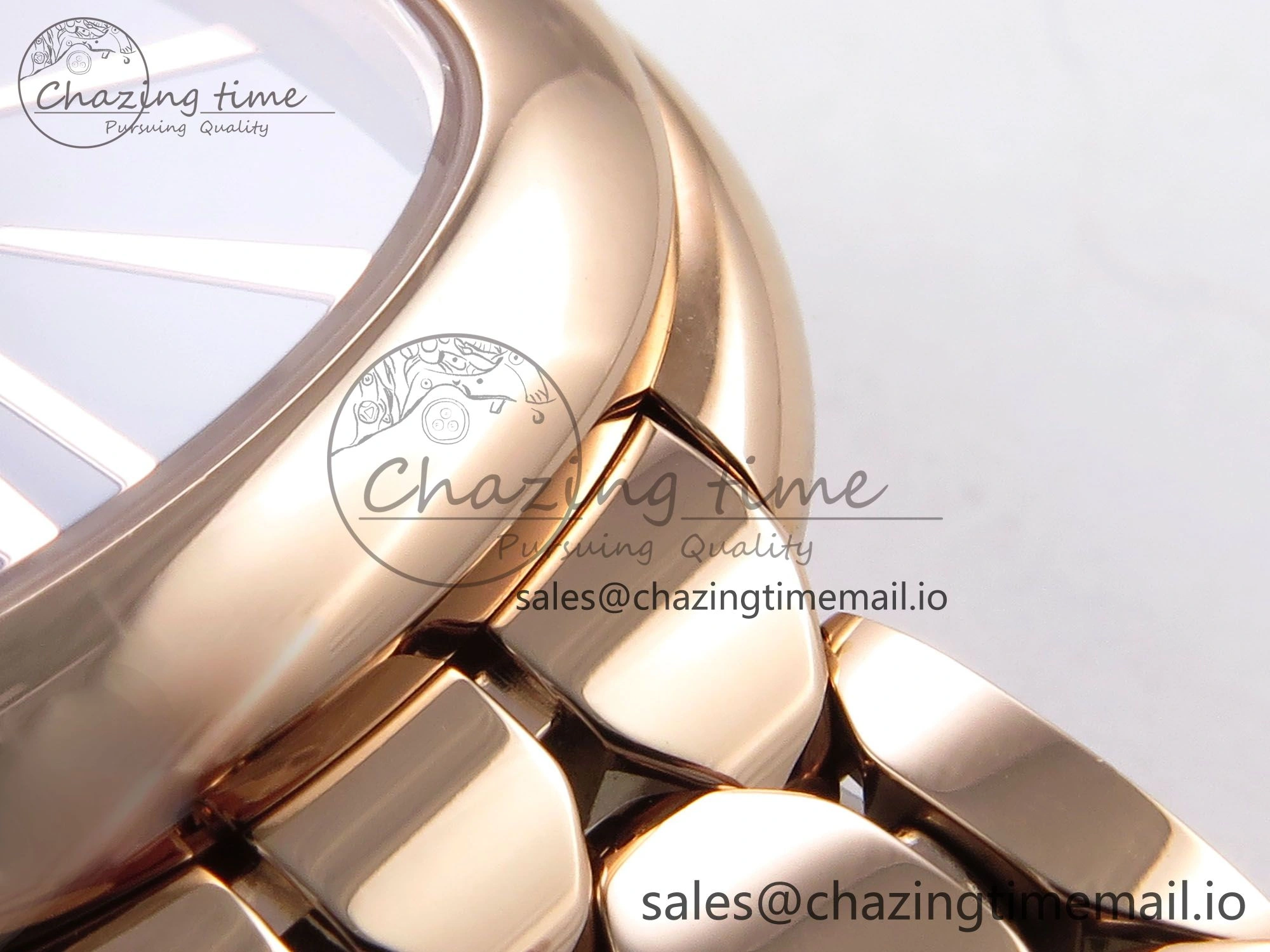 Serpenti Seduttori Watch RG BVF 1:1 Best Edition Black Dial on RG Bracelet Swiss Quartz