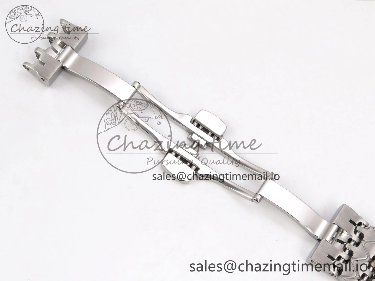 Serpenti Seduttori Watch RG SS BVF 1:1 Best Edition Black Dial Diamonds Bezel on RG SS Bracelet Swiss Quartz