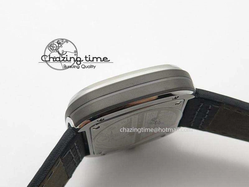 SevenFriday M1-1 SWF 1:1 Best Edition Silver Dial on Black Leather Strap Miyota 8215