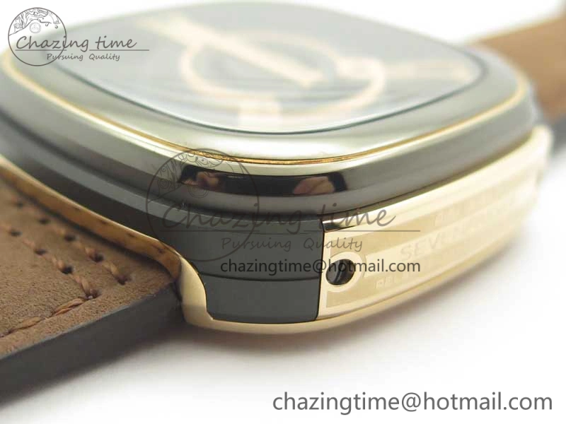 SevenFriday M2-02 SVF 1:1 Best Edition Black Dial On Brown Leather Strap Miyota 8215 (Free Rubber Strap