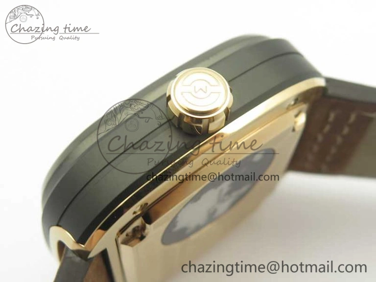 SevenFriday M2-02 SVF 1:1 Best Edition Black Dial On Brown Leather Strap Miyota 8215 (Free Rubber Strap