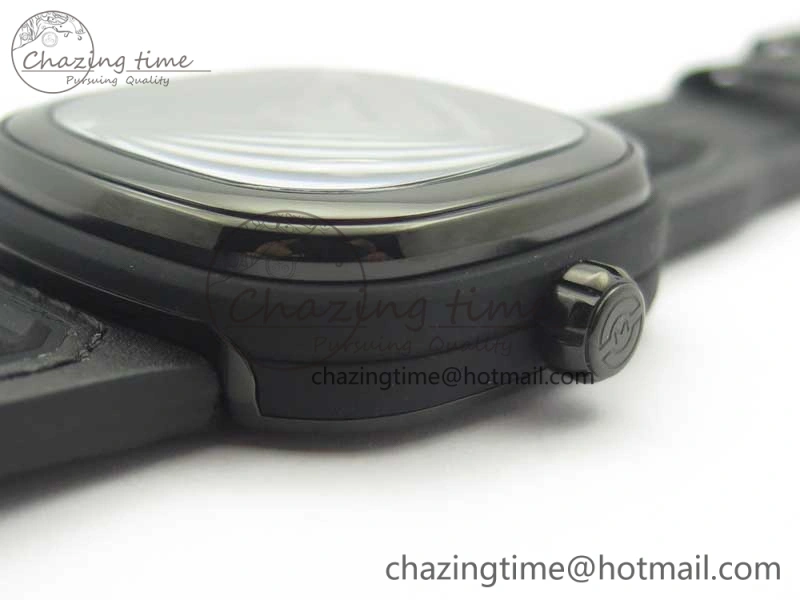 SevenFriday M3-01 PVD-LE SVF 1:1 Best Edition Black Dial On Black Leather Strap Miyota 8215 (Free Rubber Strap)