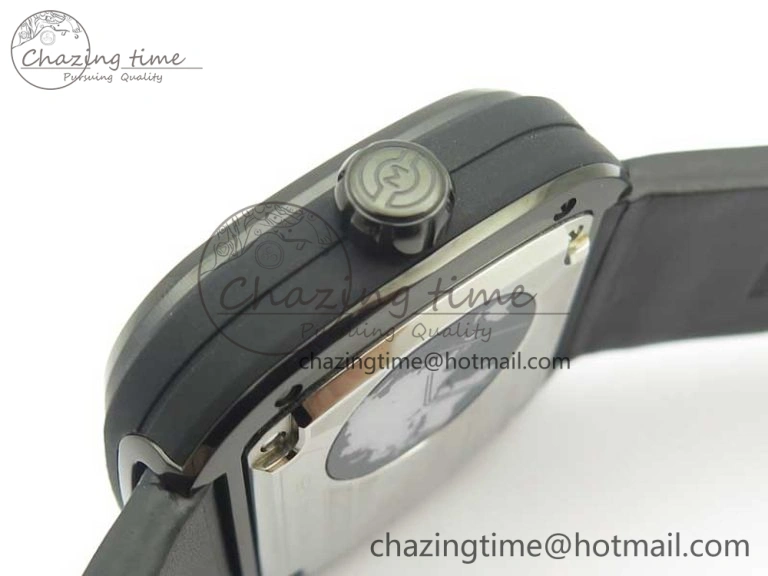 SevenFriday M3-01 PVD-LE SVF 1:1 Best Edition Black Dial On Black Leather Strap Miyota 8215 (Free Rubber Strap)